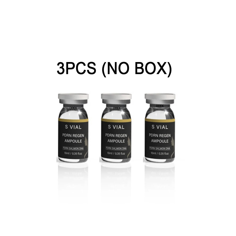 Salmon PDRN Skin Booster Ampoule Set (10ml) - Advanced Barrier Repair & Hydrating Essence for Face
