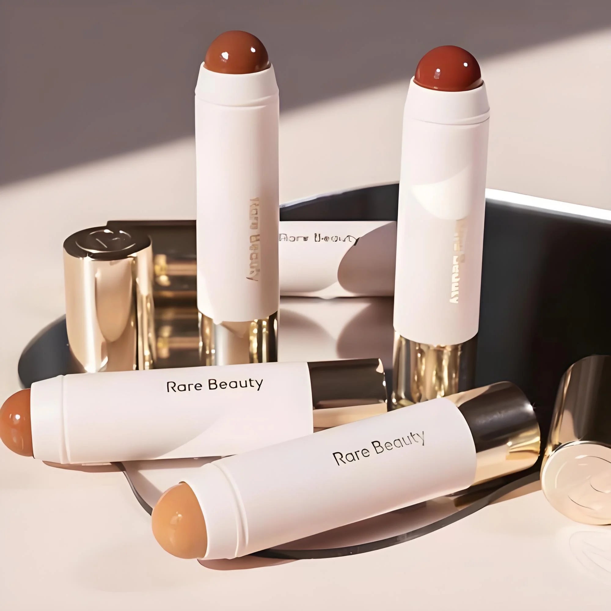 Silky 3D Bronze Contour Stick - Creamy Liquid Blusher & Natural Shadow Makeup Stick