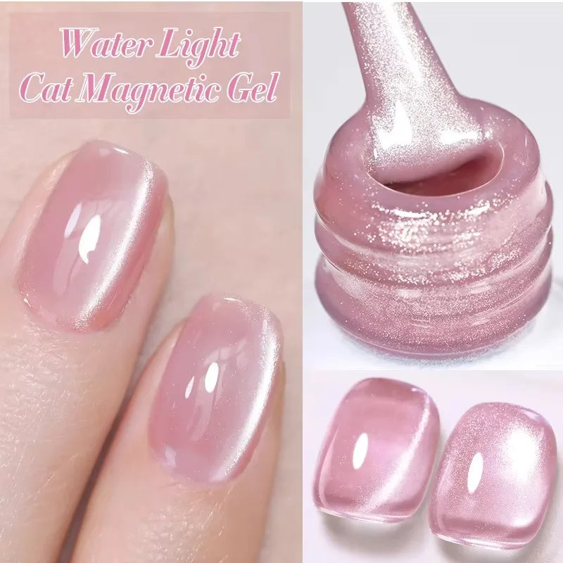BORN PRETTY Silver Water Light Cat Eye Magnetic Gel Nail Polish (10ml)