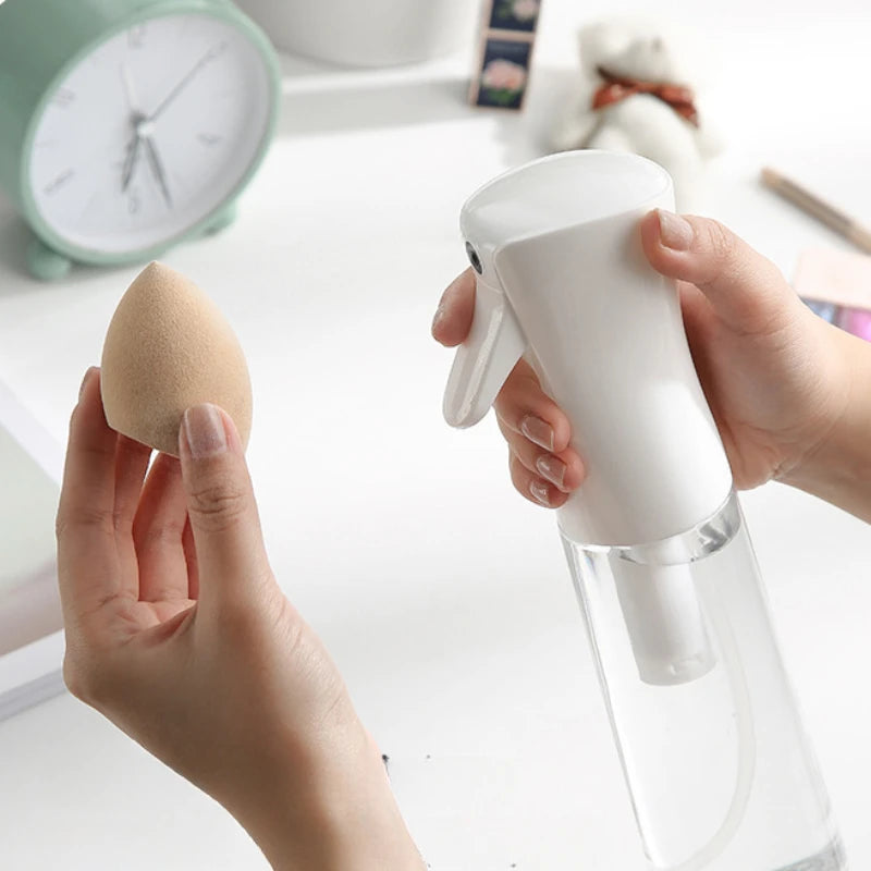 Continuous Ultra-Fine Mist Spray Bottle for Hair & Skincare