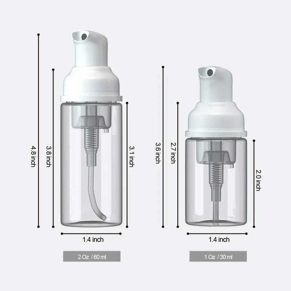 Portable Mini Foam Dispenser Pump Bottle (30ml / 60ml)