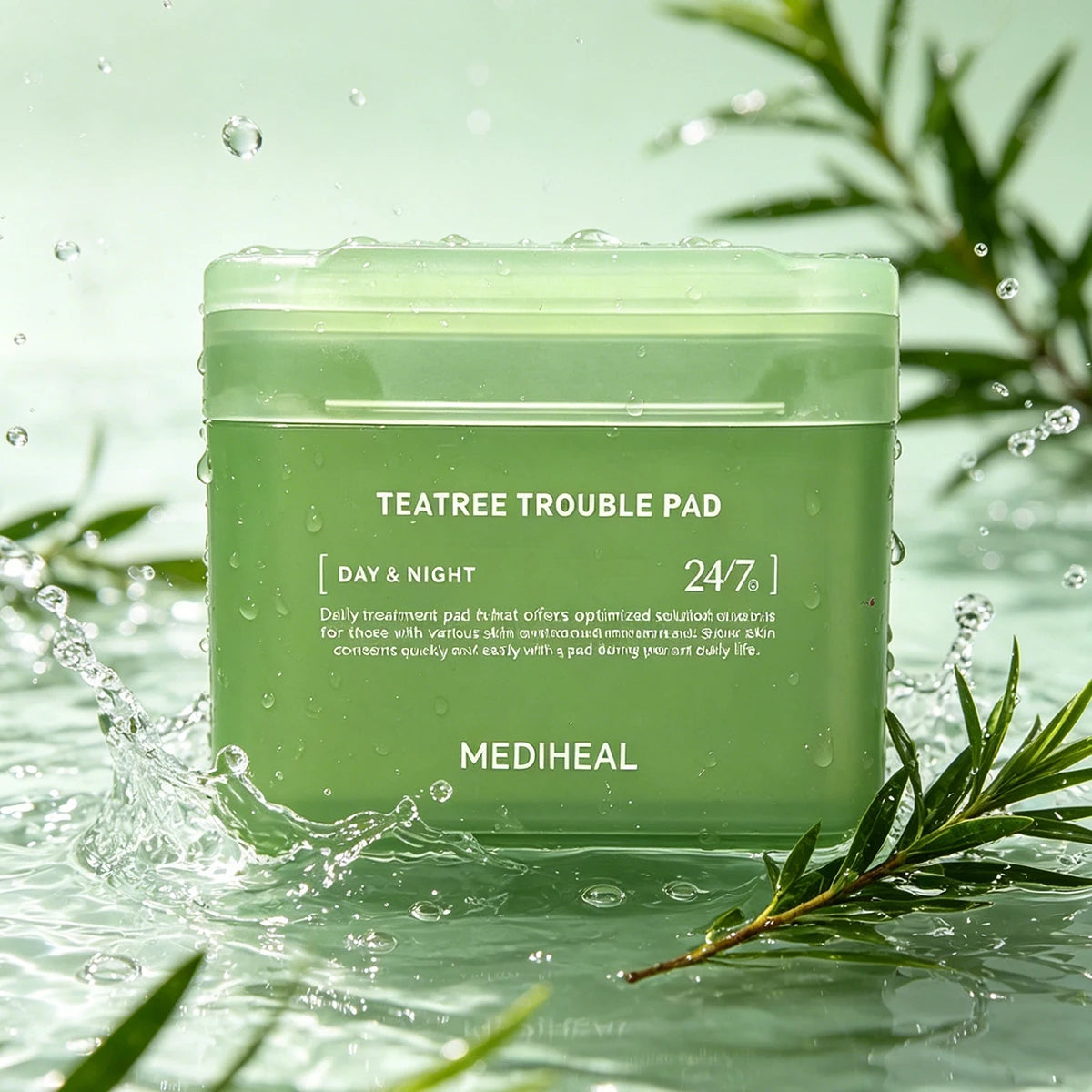 MEDIHEAL Daily Toner Pad - Ready-to-Use Hydrating Pads for Long-Lasting Moisture | Korean Skincare