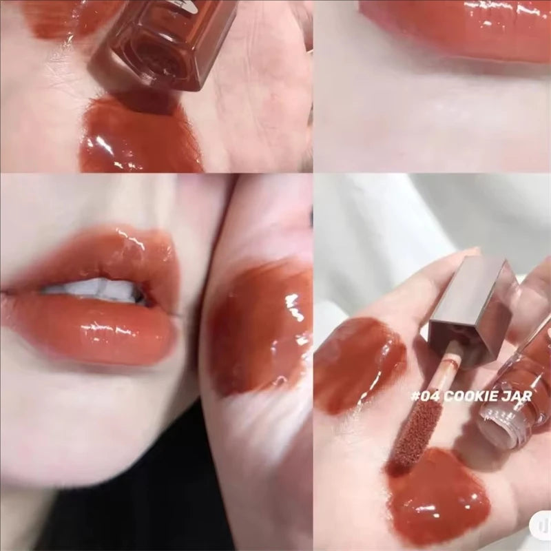 Luxury Mirror Water Gloss - High-Shine Hydrating Lip Glow, Long-Lasting & High-Pigment Lip Tint