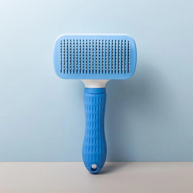 GroomBuddy™ Self-Cleaning Pet Slicker Brush