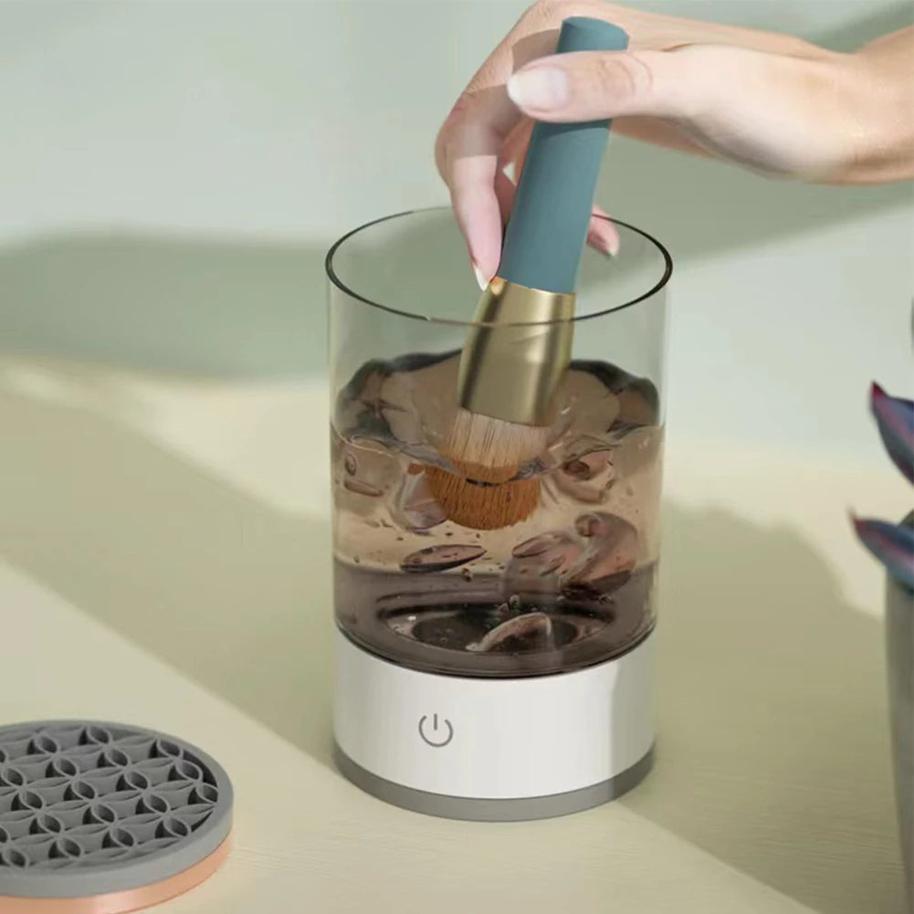 Electric Makeup Brush Cleaner & Dryer Machine