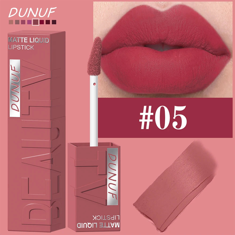 Matte Velvet Plumping Lipstick (8 Colors)