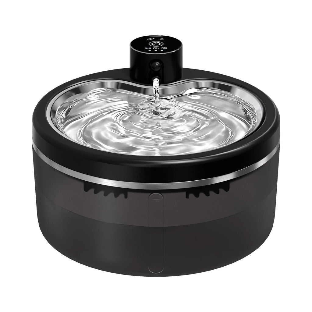 3L Wireless Cat Water Fountain | Motion Sensor & Stainless Steel Tray