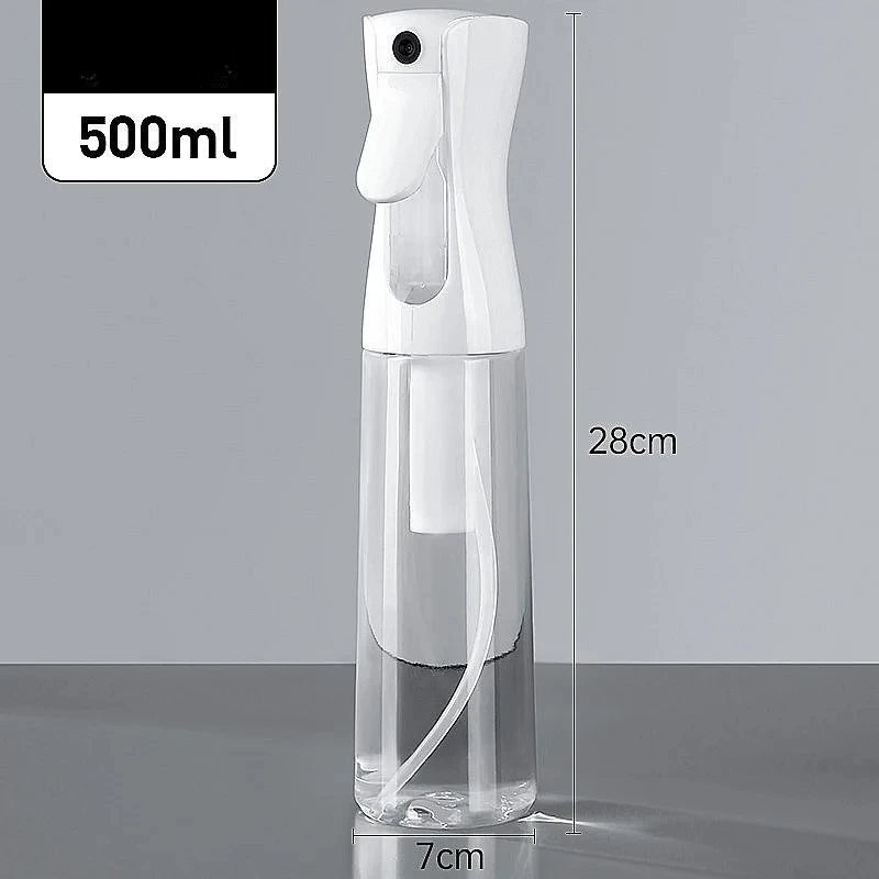 Continuous Ultra-Fine Mist Spray Bottle for Hair & Skincare