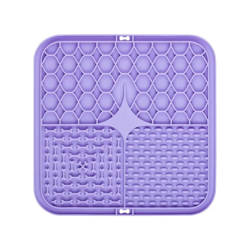 Slow Feed Silicone Lick Plate for Dog Training and Distraction