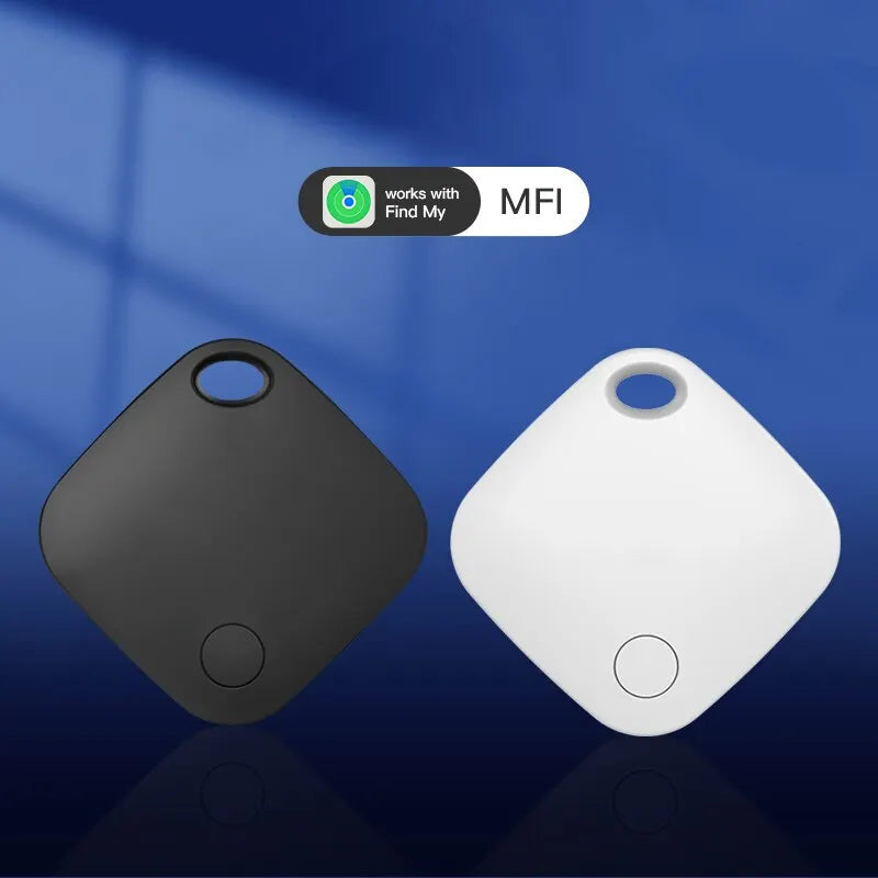 MFi-Certified Smart Bluetooth GPS Tracker | Anti-Lost Finder Tag for Apple Find My App