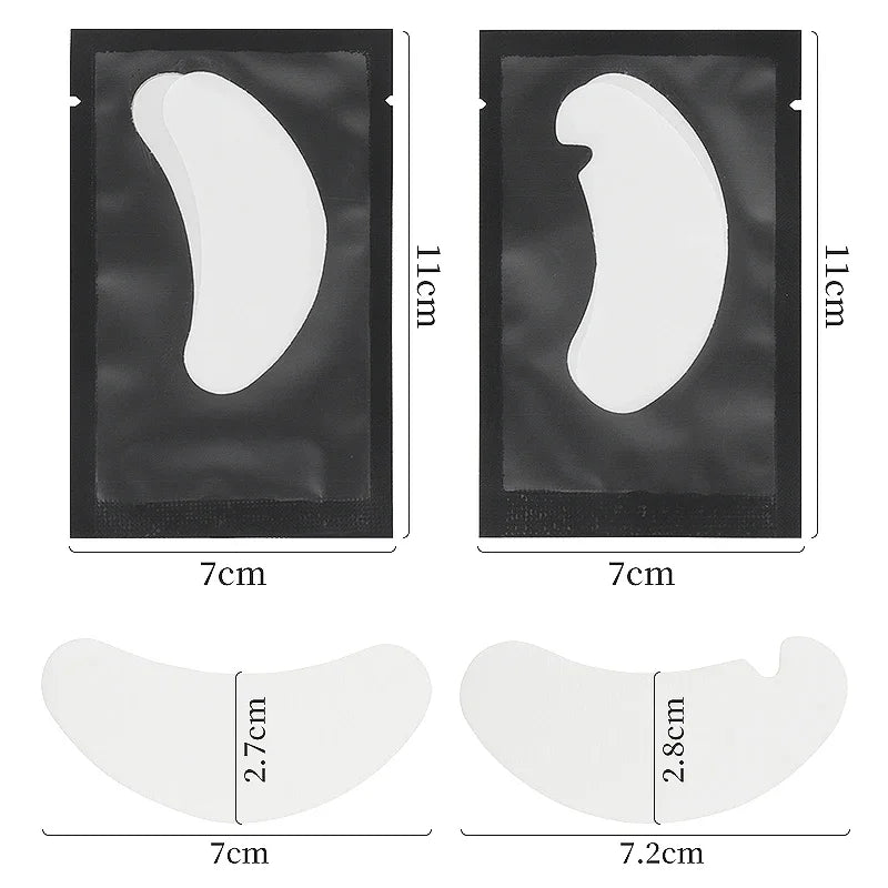 50–500 Pairs Under-Eye Pads for Eyelash Extensions