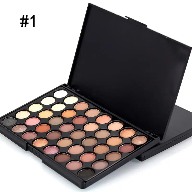Professional Matte & Glitter Eyeshadow Palette - Waterproof Long Lasting Makeup Kit (40/74/78 Colors)