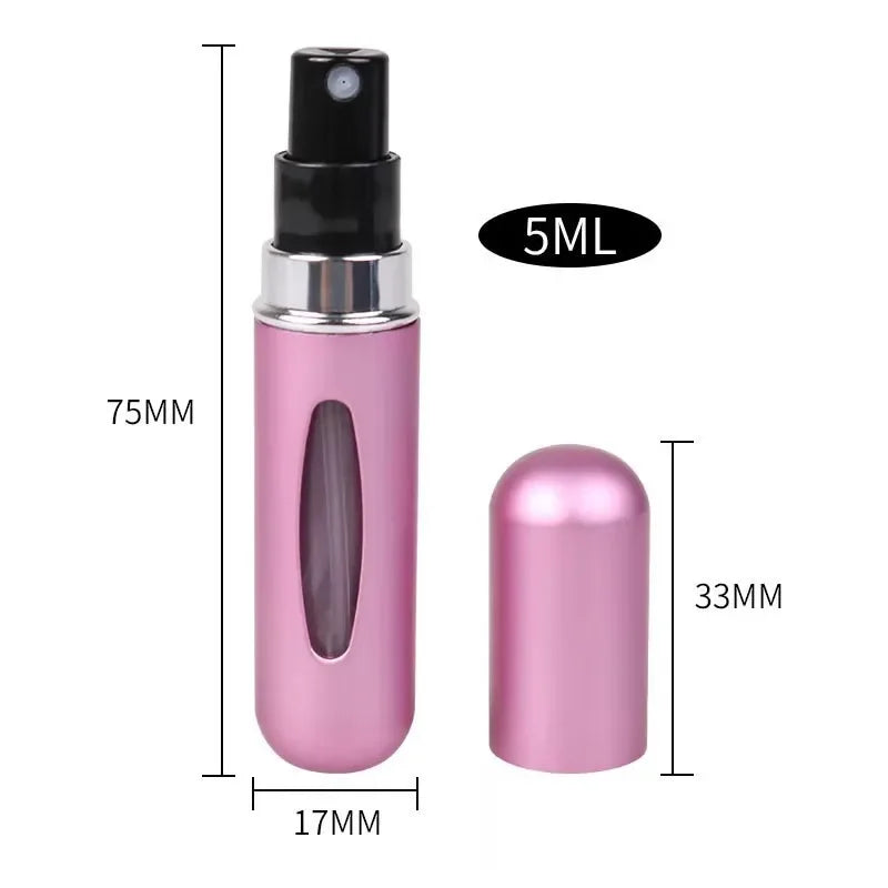 Mini Refillable Perfume Atomizer Spray (5ml)