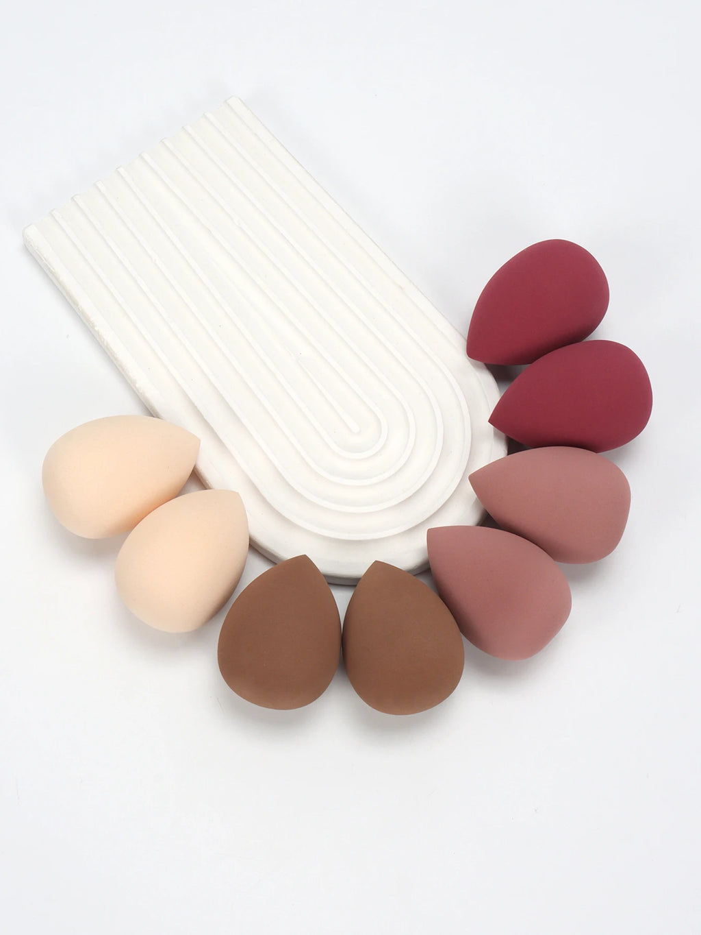 Soft Foundation Beauty Sponge Set - Flawless Makeup Blender (4/8 Pcs)