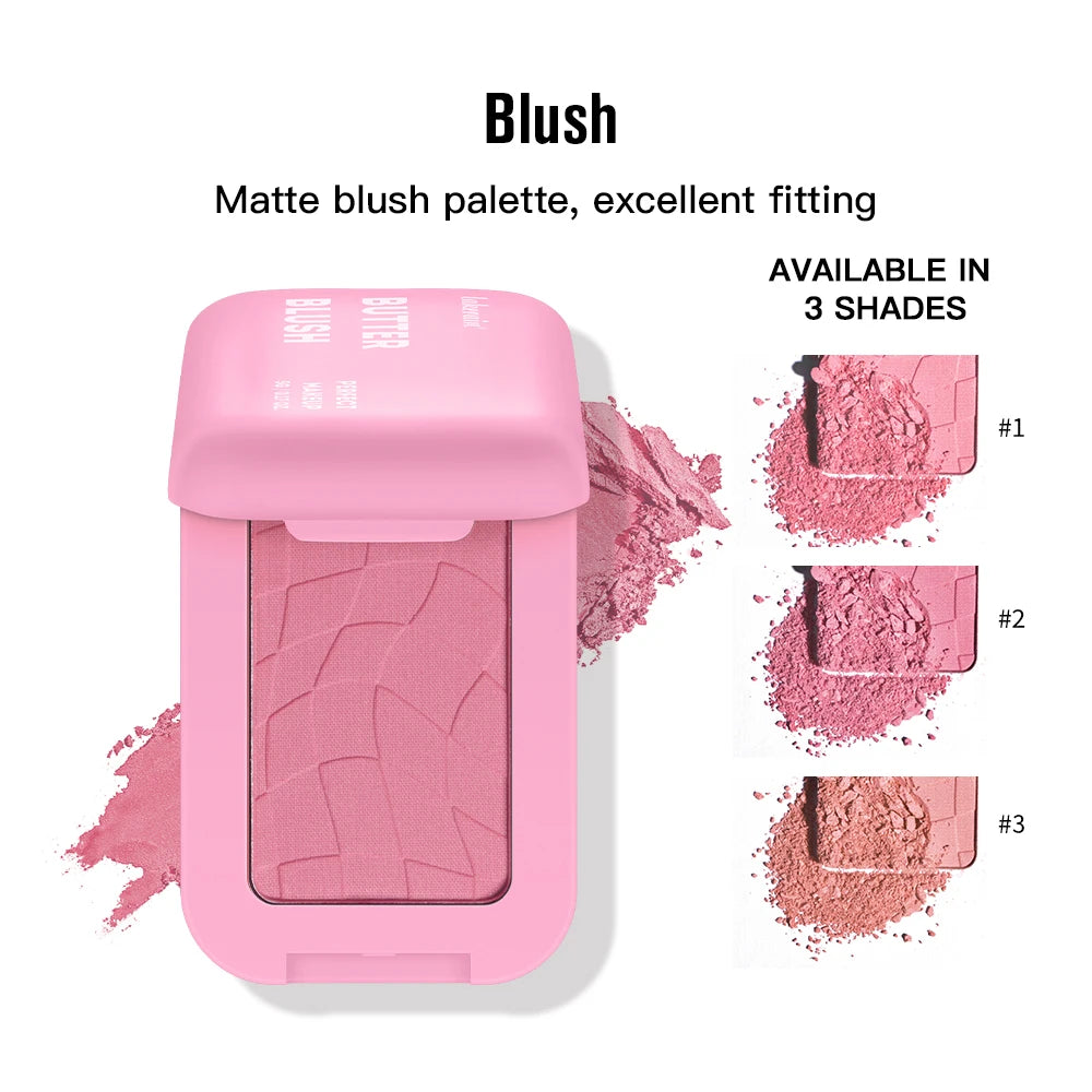 Long-Wear Vegan Hydrating Butter Blush Stick