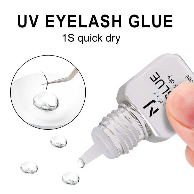 JOMAY 5ml Quick-Drying UV Eyelash Extension Glue