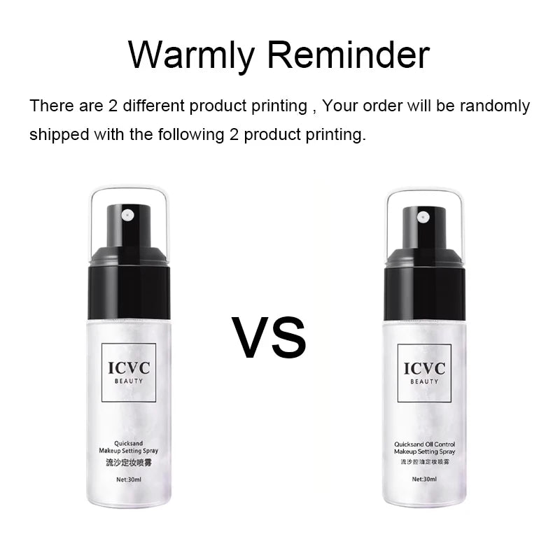 Waterproof Makeup Setting Spray - Long Lasting & Oil-Control Hydrating Mist (30ml)