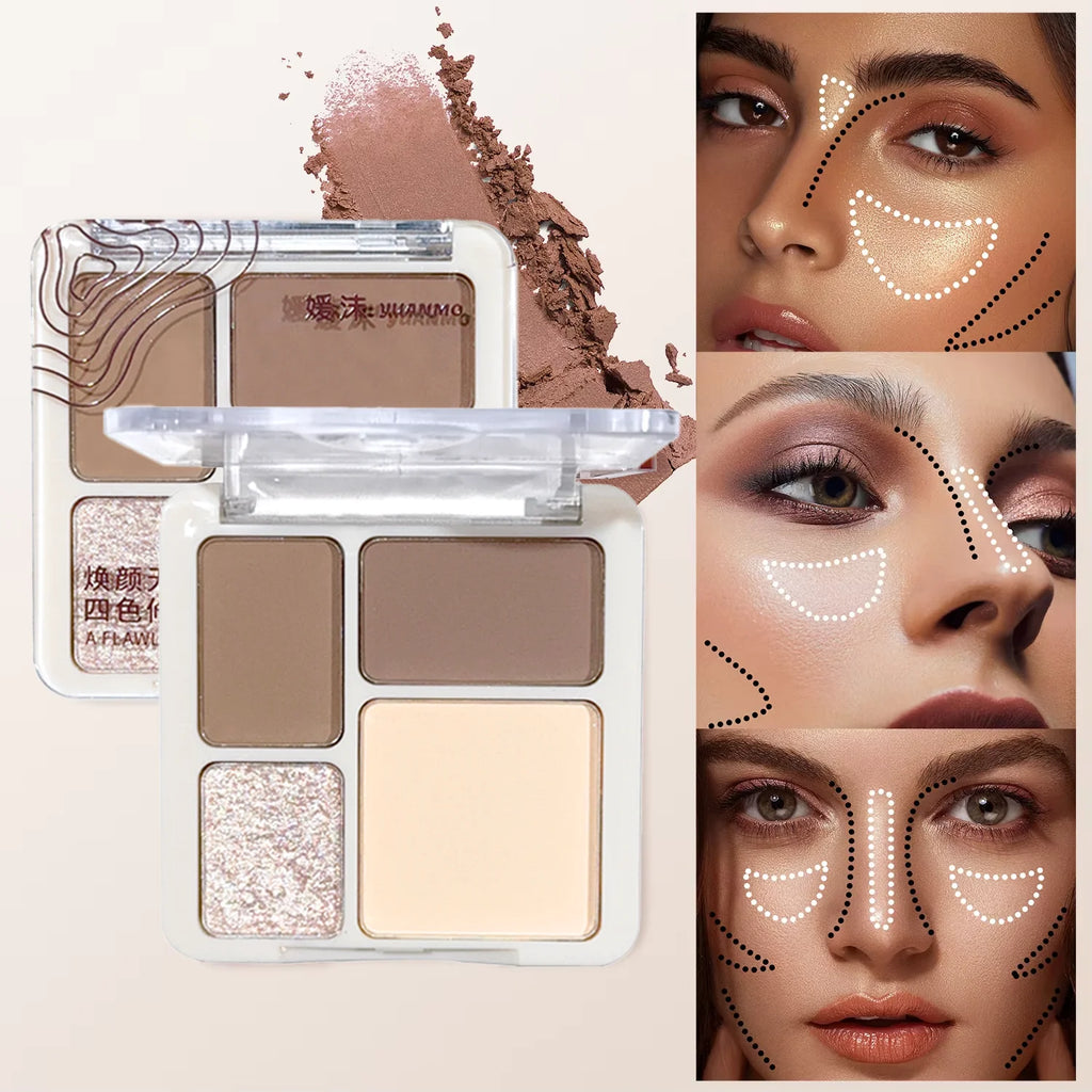 4-in-1 Sculpt & Glow Contour Palette