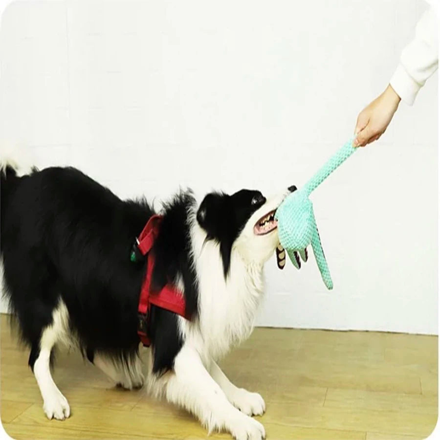 Interactive Octopus Plush Dog Toy | Bite-Resistant Boredom Companion for All Sizes