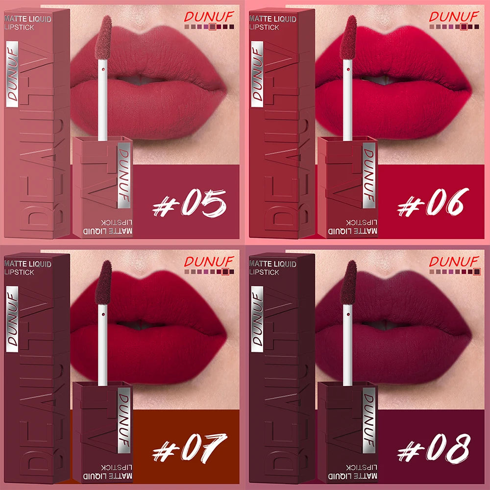Matte Velvet Plumping Lipstick (8 Colors)