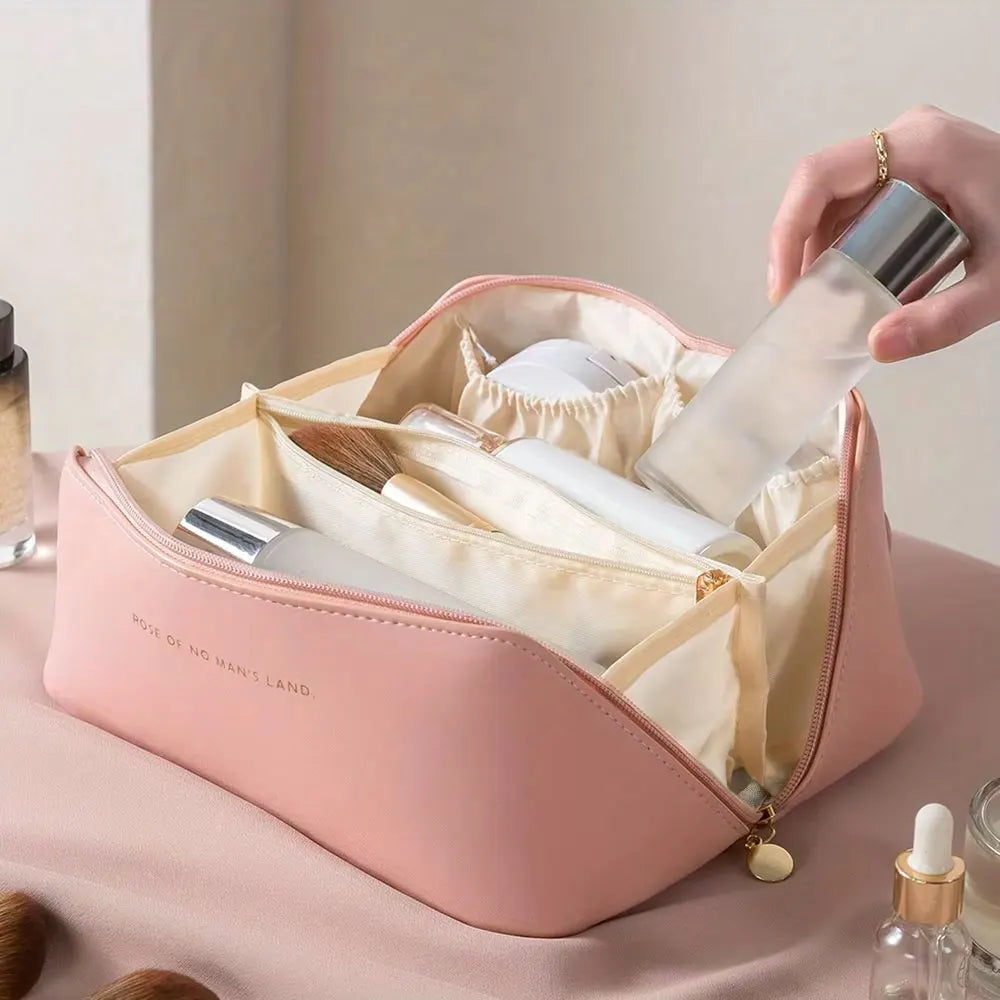 Aura Luxury Travel Cosmetic & Makeup Organizer Bag