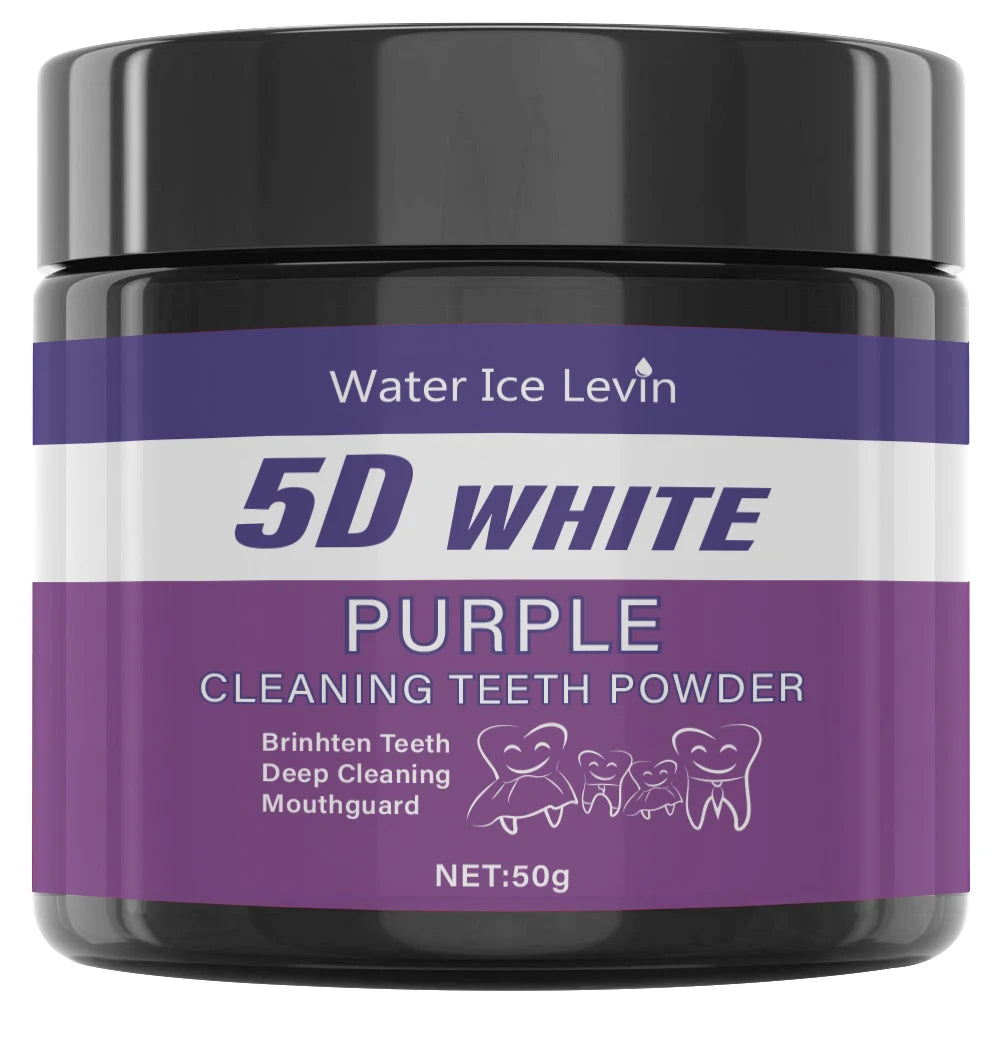 Purple Teeth Whitening Powder | 5-Day Fast Stain Remover