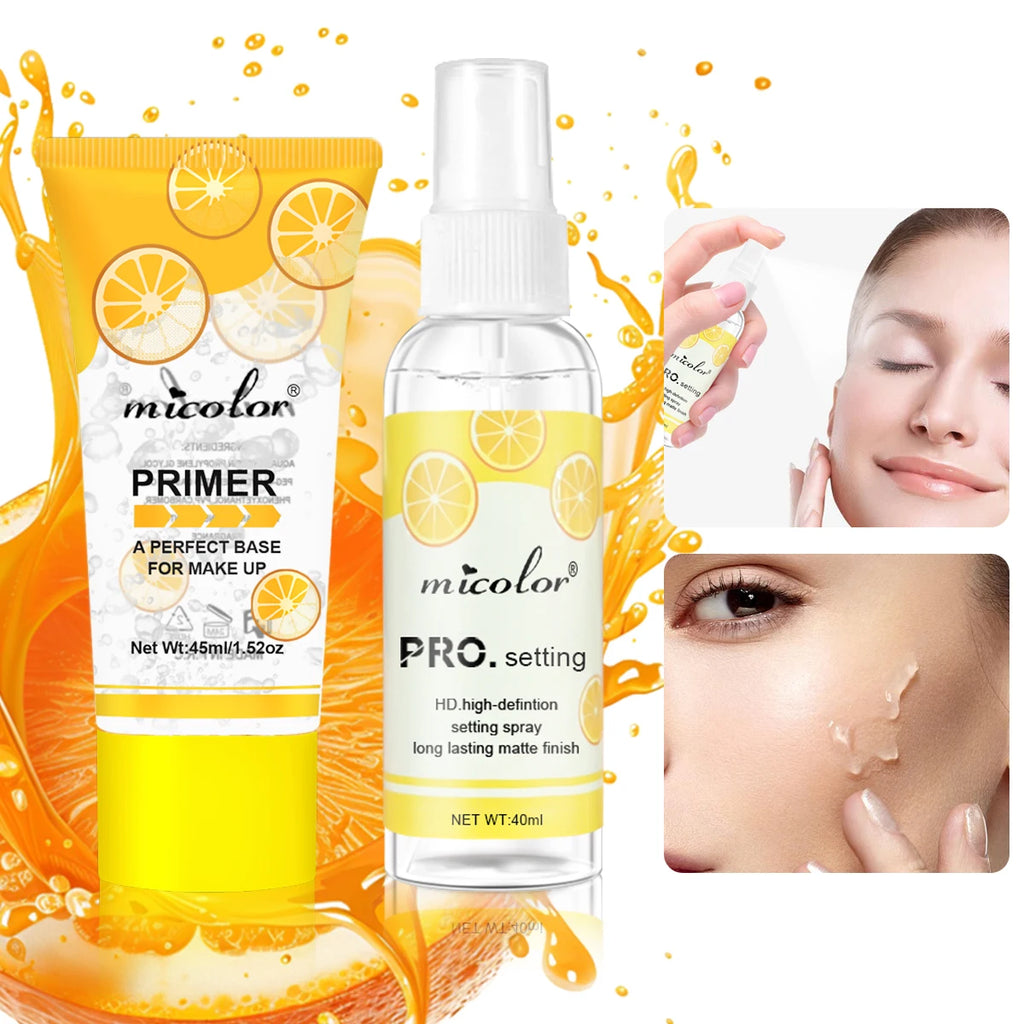Makeup Primer & Setting Spray Base Duo Set