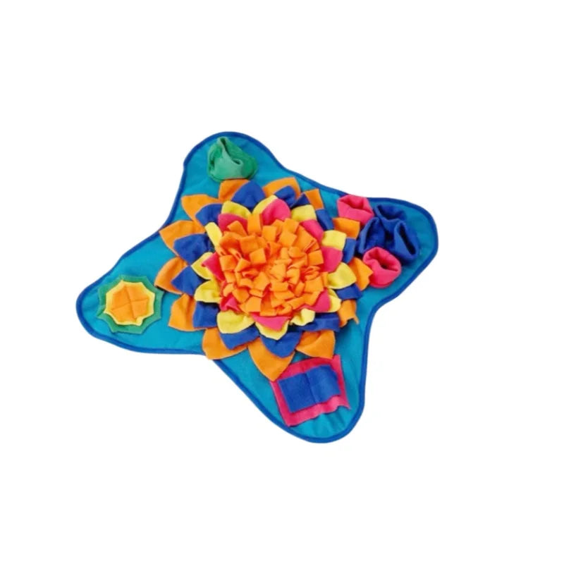 Educational Pet Sniffing Training Mat | Eco-Friendly Stress Relief Slow Food Blanket