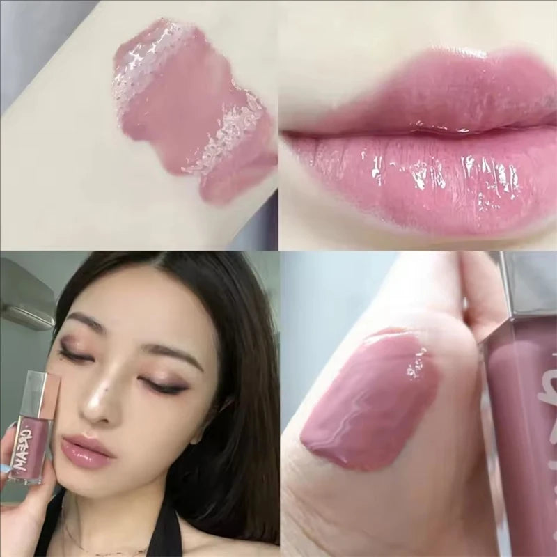 Luxury Mirror Water Gloss - High-Shine Hydrating Lip Glow, Long-Lasting & High-Pigment Lip Tint