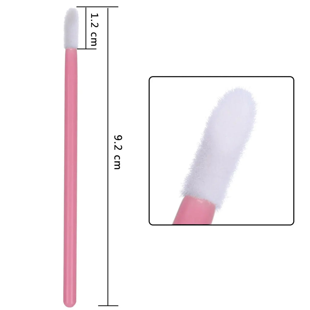 200-Piece Disposable Makeup Brushes Set | Mascara Wands, Lip Applicators & Microbrushes