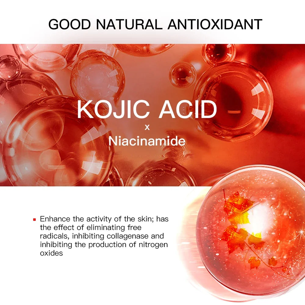 Korean Salmon DNA Face Serum with Kojic Acid & Niacinamide