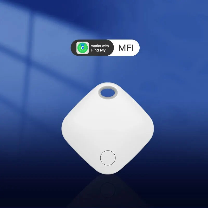 MFi-Certified Smart Bluetooth GPS Tracker | Anti-Lost Finder Tag for Apple Find My App