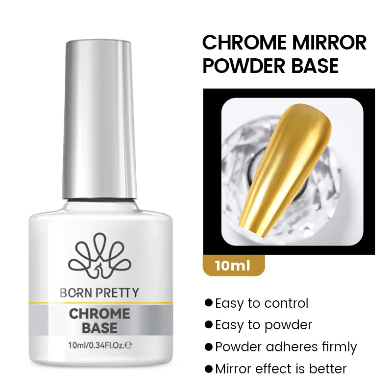 BORN PRETTY Silver Water Light Cat Eye Magnetic Gel Nail Polish (10ml)