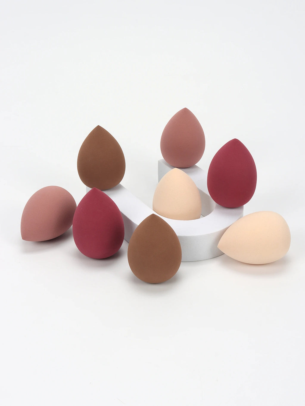 Soft Foundation Beauty Sponge Set - Flawless Makeup Blender (4/8 Pcs)