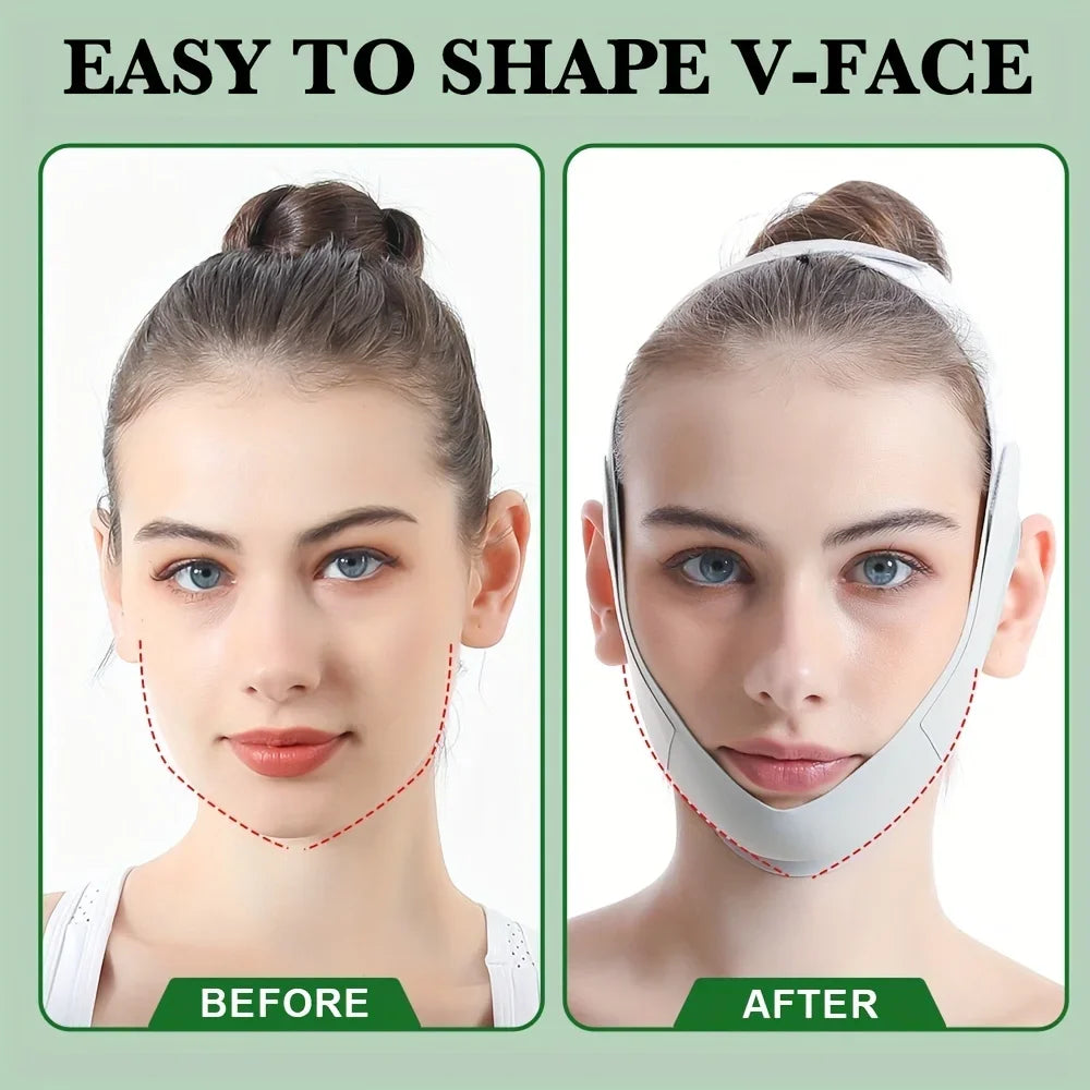 Reusable V-Line Face Slimming Strap & Chin Lift Belt
