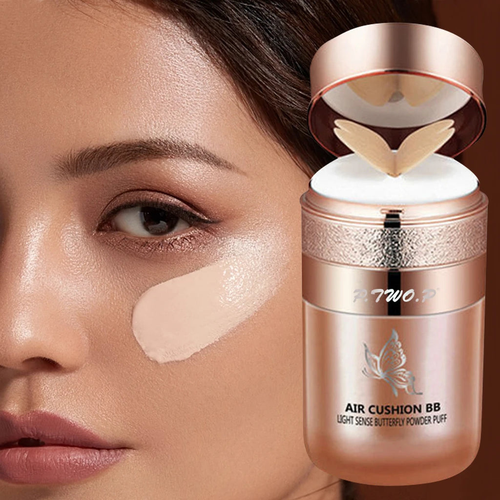 Moisturizing Air Cushion BB Cream with Butterfly Puff