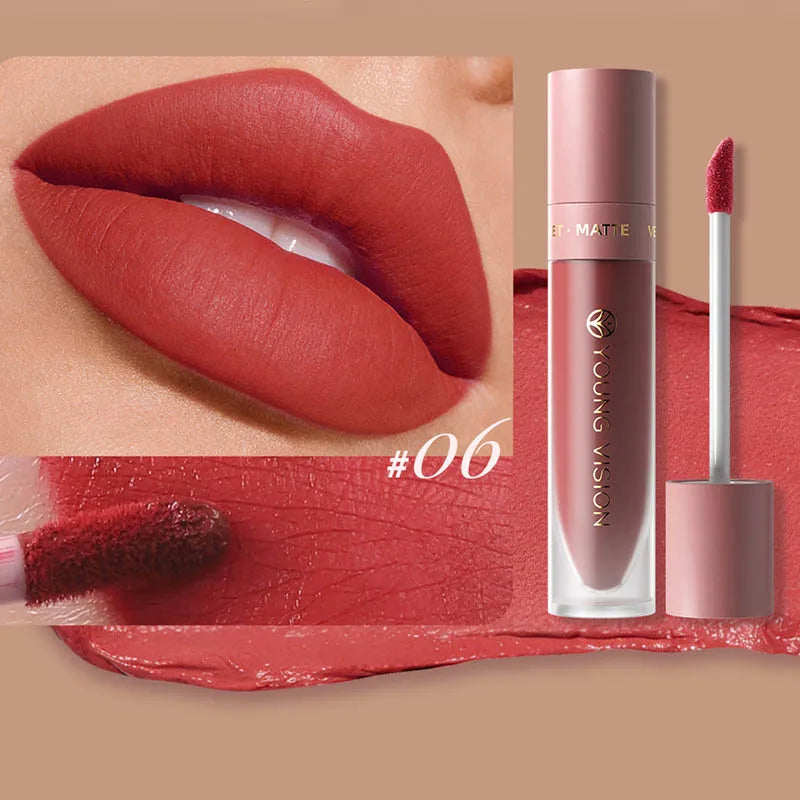 Matte Velvet Plumping Lipstick (8 Colors)