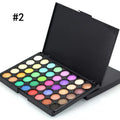 Professional Matte & Glitter Eyeshadow Palette - Waterproof Long Lasting Makeup Kit (40/74/78 Colors)