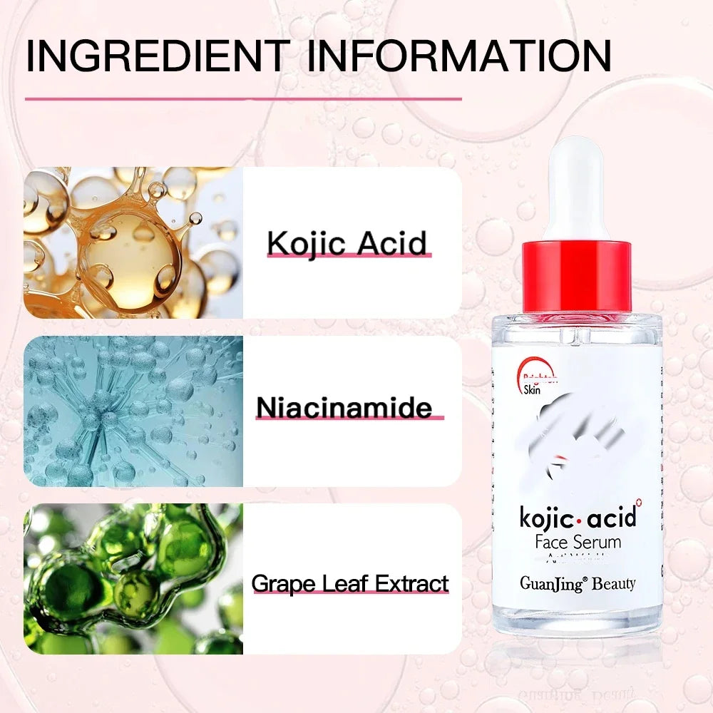 Korean Salmon DNA Face Serum with Kojic Acid & Niacinamide
