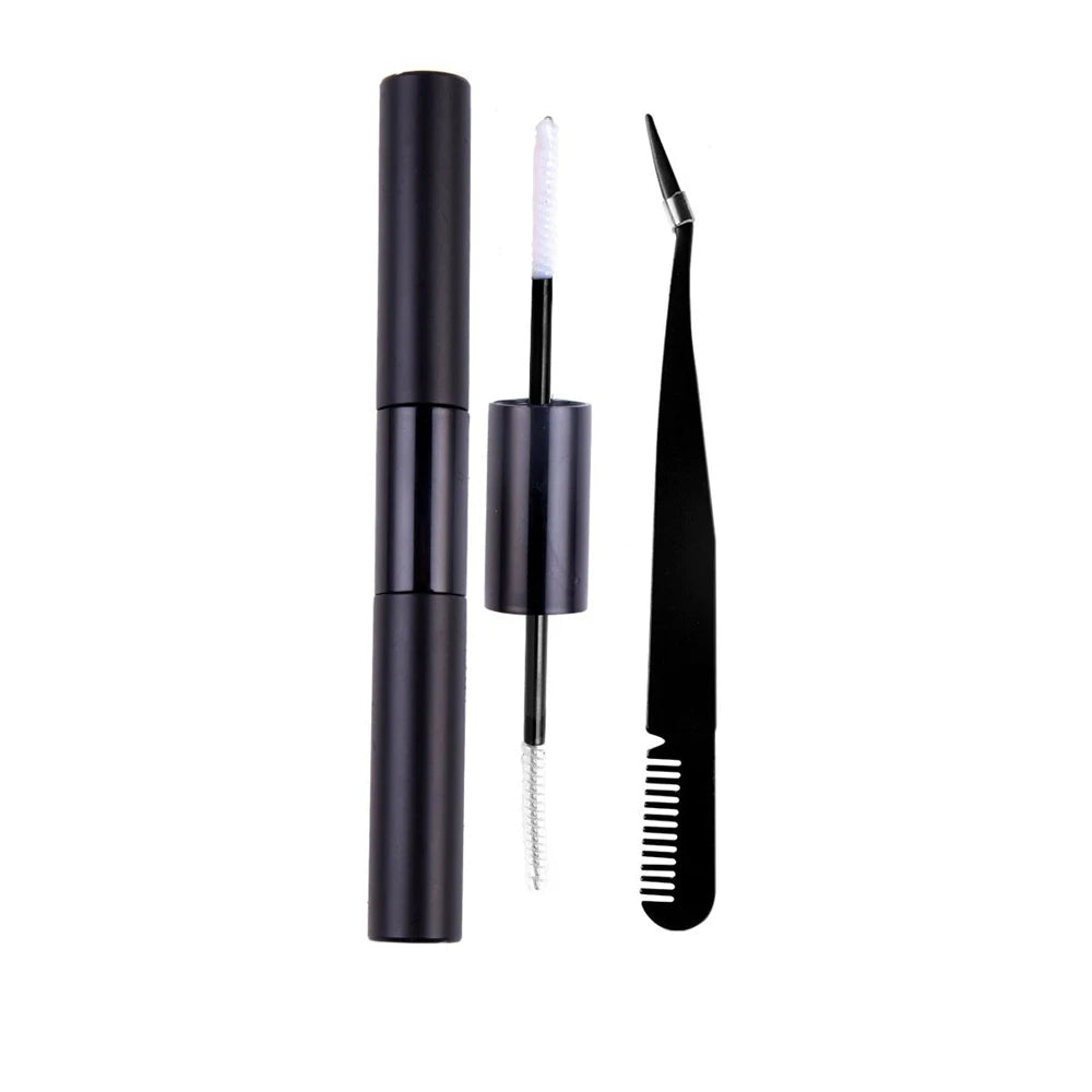Dual-Ended Cluster Lash Glue & Sealant - Waterproof & Long-Lasting Eyelash Adhesive