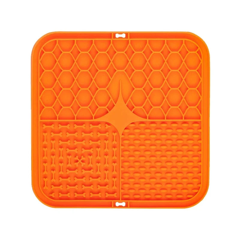 Slow Feed Silicone Lick Plate for Dog Training and Distraction