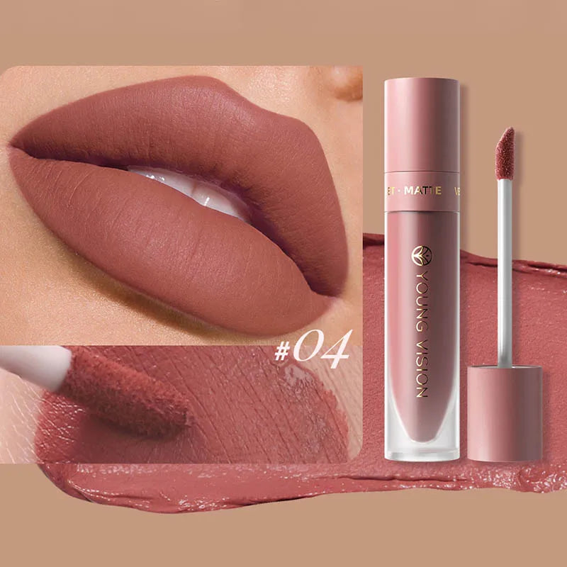 Matte Velvet Plumping Lipstick (8 Colors)
