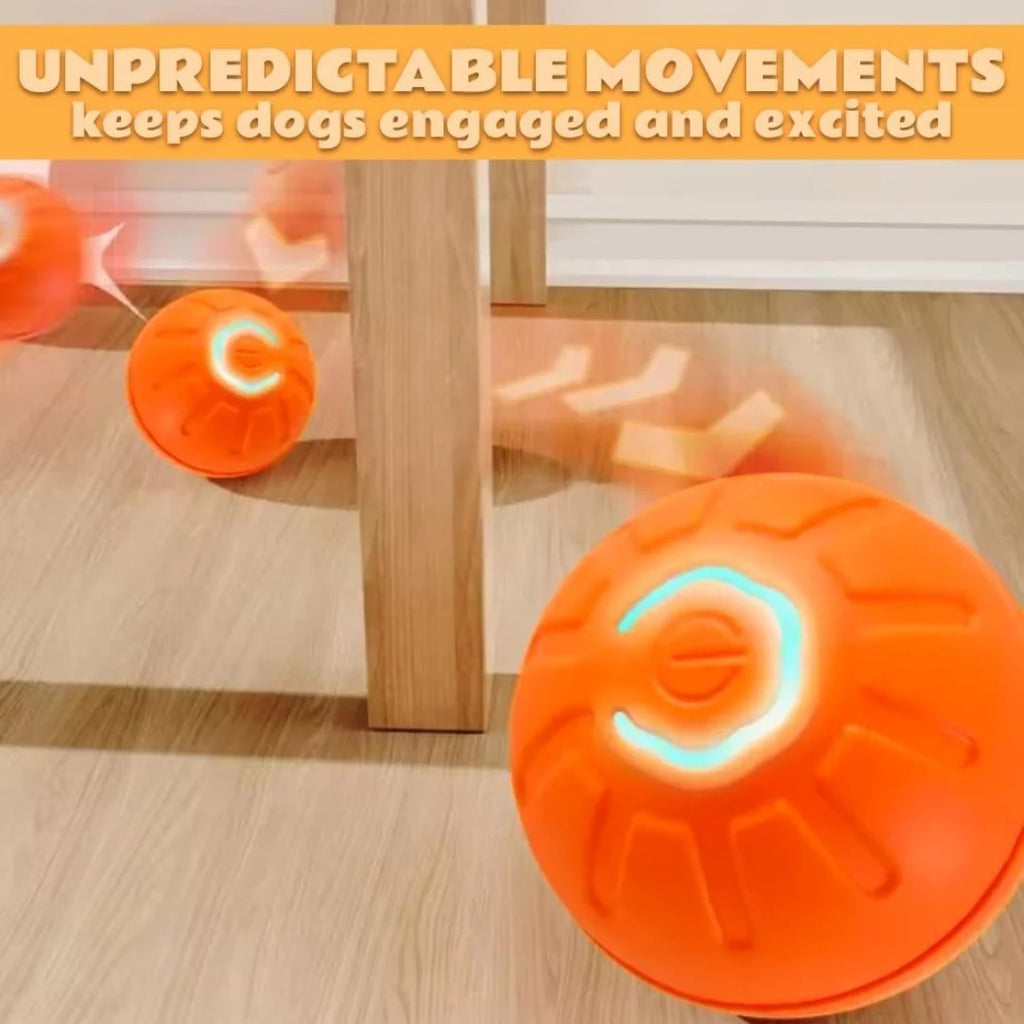 Smart Gravity Electric Amusement Ball | Automatic Bouncing Toy for Dogs & Cats