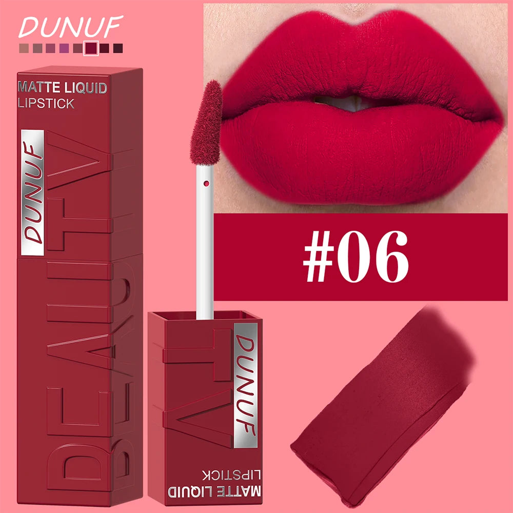 Matte Velvet Plumping Lipstick (8 Colors)