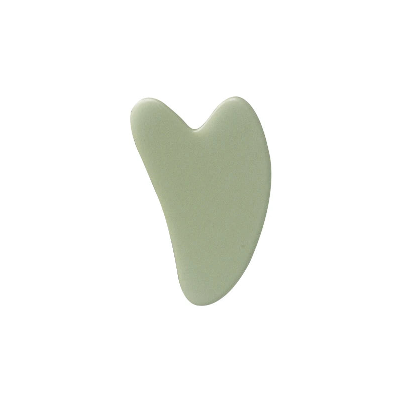 Resin Facial Roller & Gua Sha Scraping Board Set for Face, Neck, and Eye Care