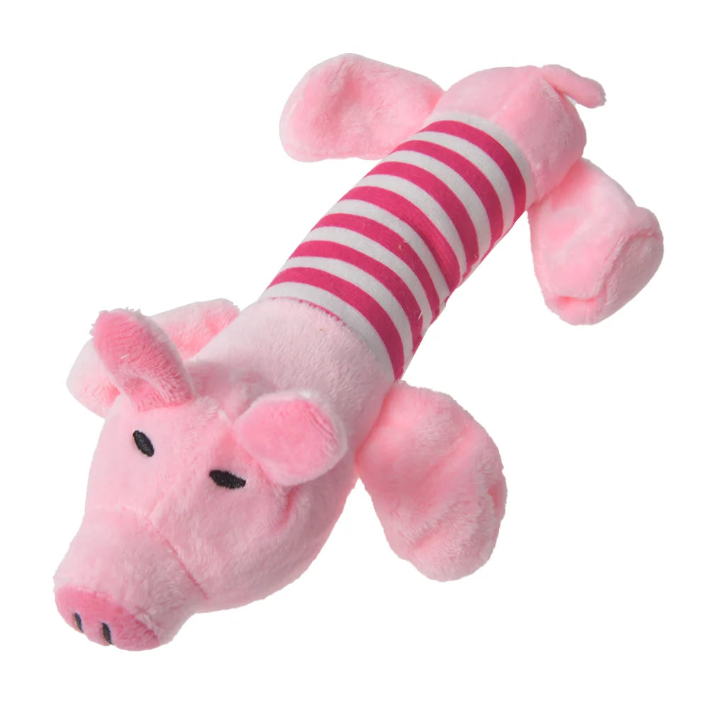 Interactive Plush Dinosaur Toy | Durable Chew & Play Toy for Small Dogs & Cats