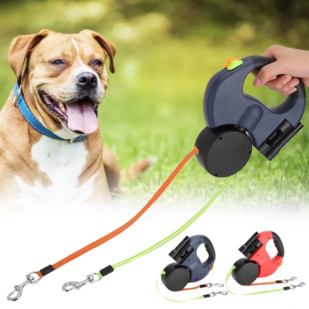 Ergonomic Outdoor Pet Leash | Full-Function Subtle Design for Walking & Training