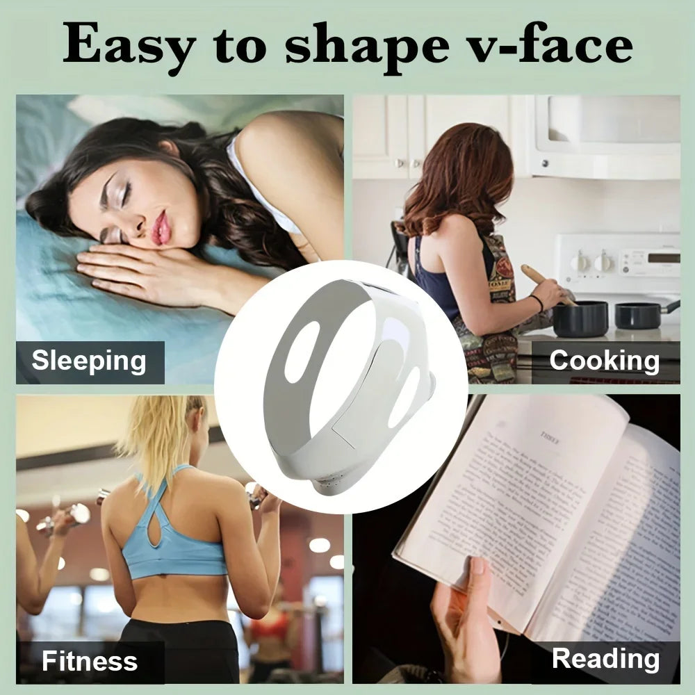 Reusable V-Line Face Slimming Strap & Chin Lift Belt