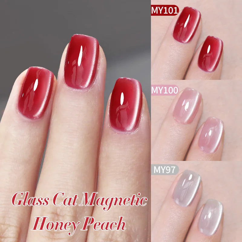 BORN PRETTY Silver Water Light Cat Eye Magnetic Gel Nail Polish (10ml)