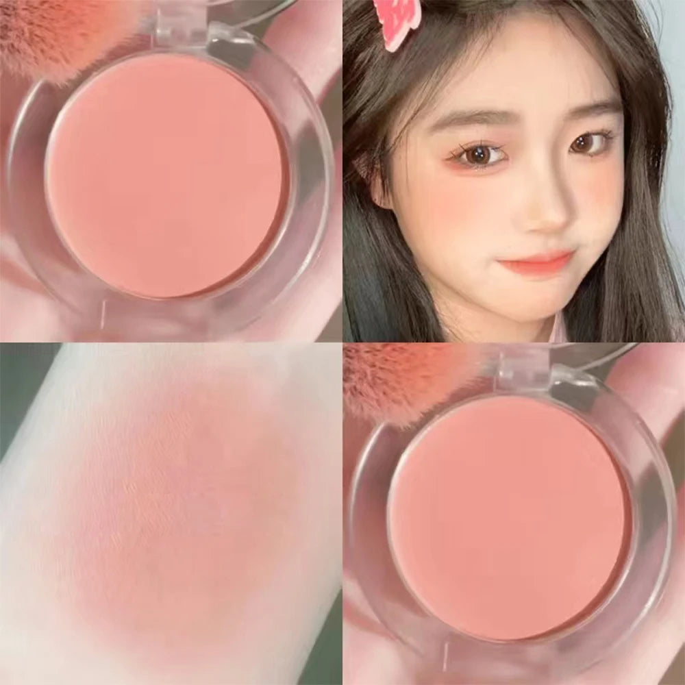 Velvet Matte Single Powder Blush – Natural Everyday Radiance